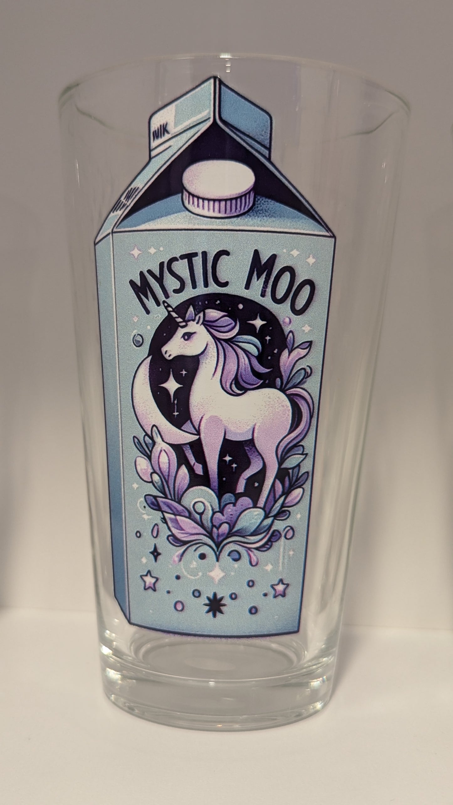 Mystic Moo Glass