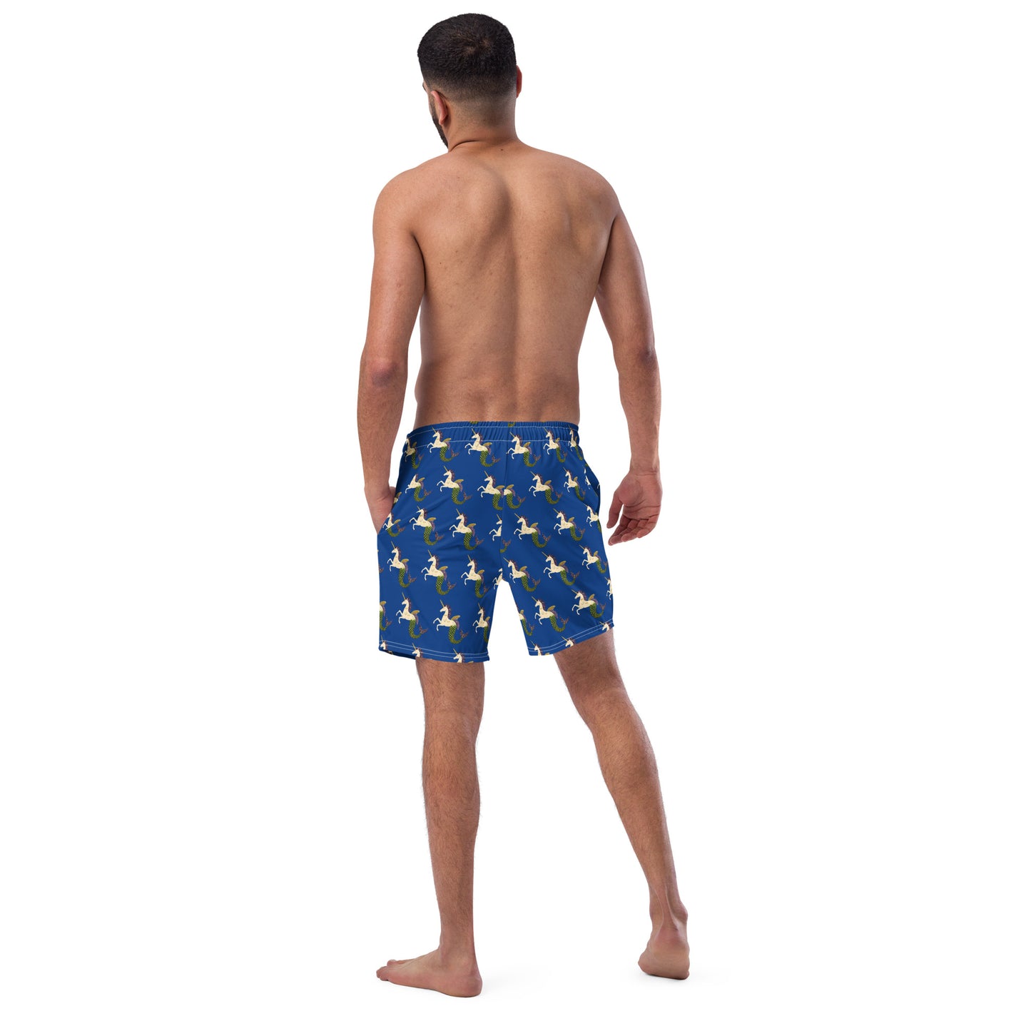 Unicorn Mermaid Swim Trunks