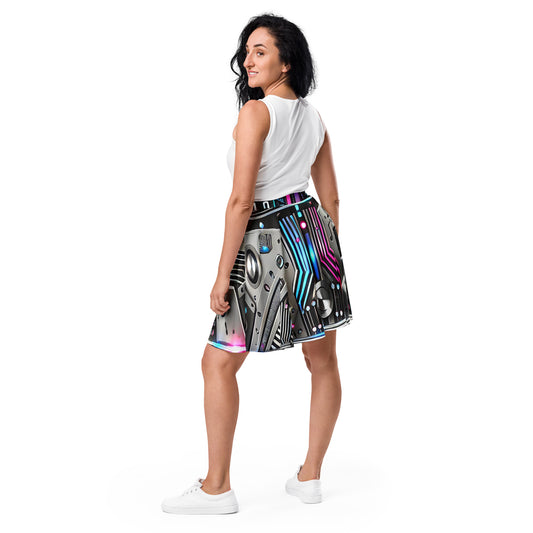 Ms. Information Skater Skirt