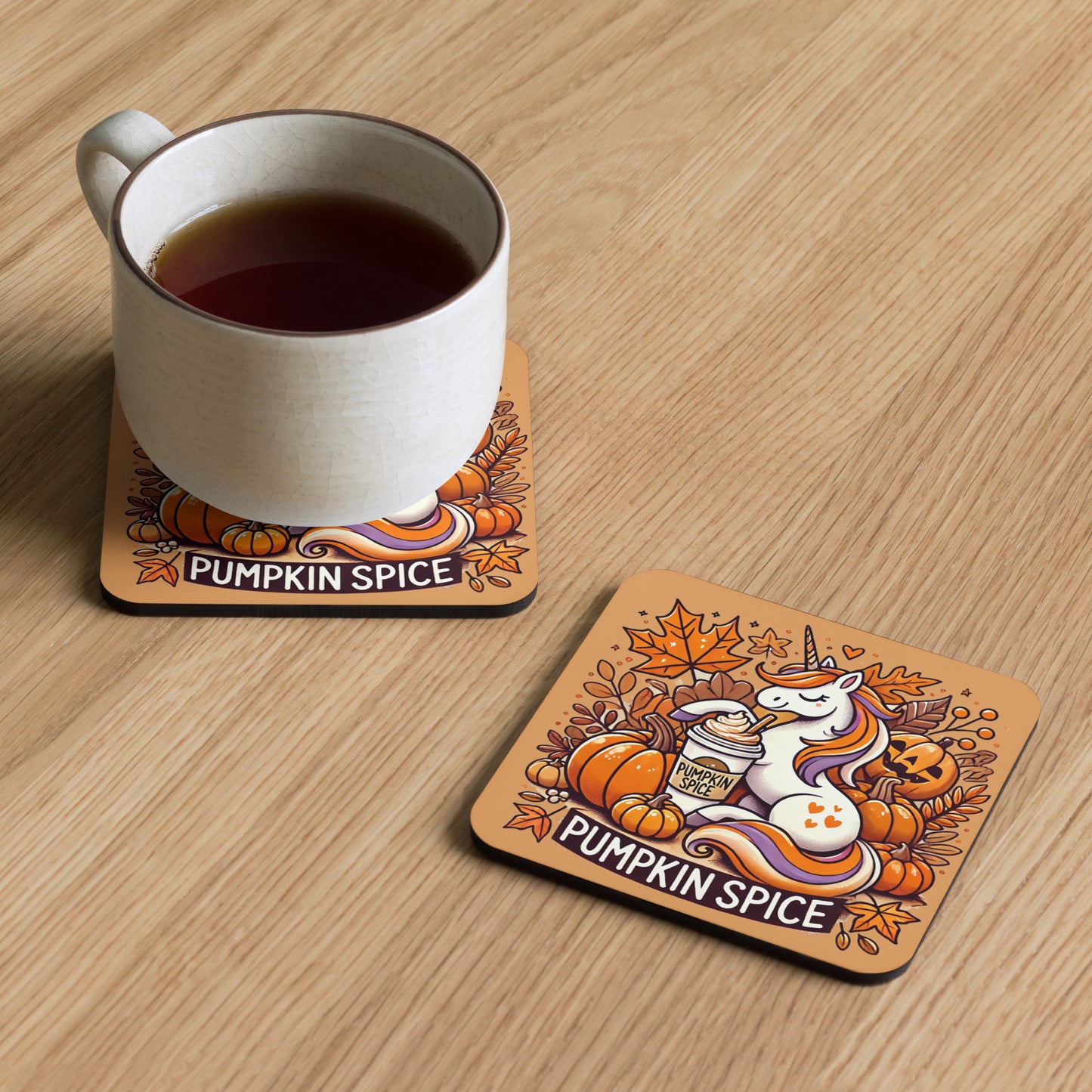 Pumpkin Spice Coaster
