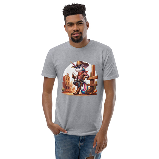 Unicorn Cowboy Short Sleeve T-shirt