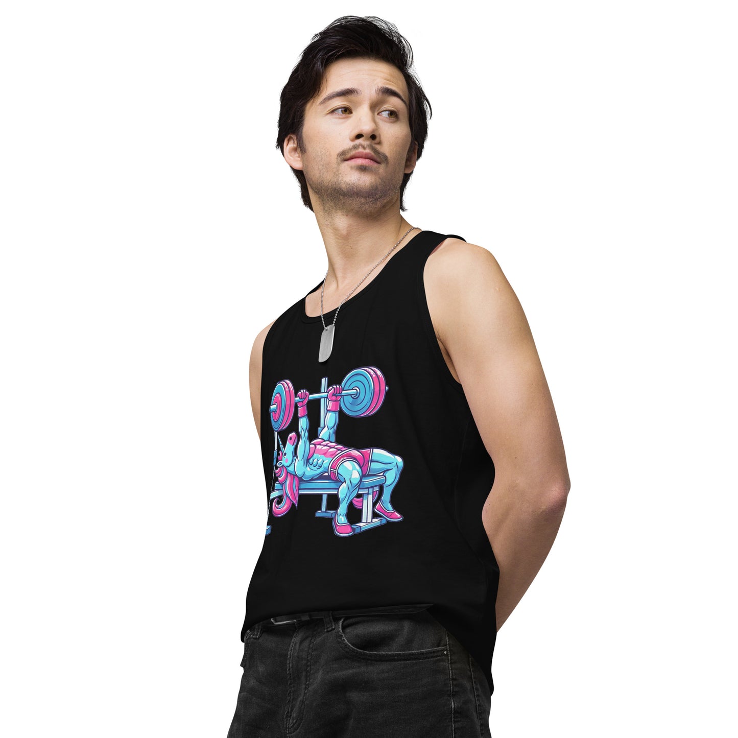 Benchpress Unicorn Tank Top