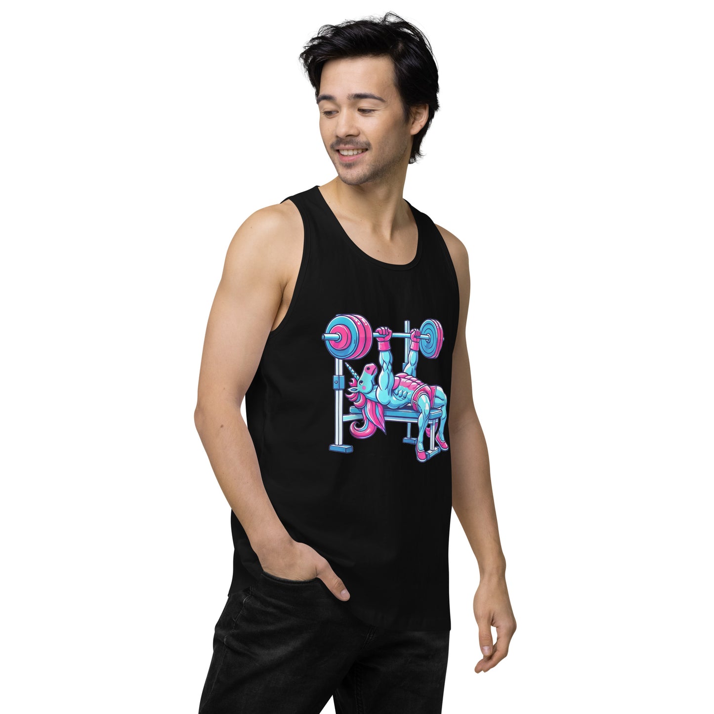 Benchpress Unicorn Tank Top