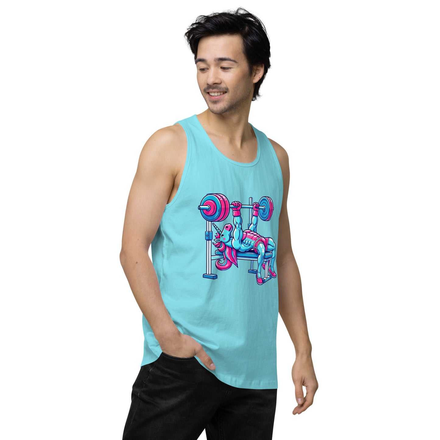 Benchpress Unicorn Tank Top