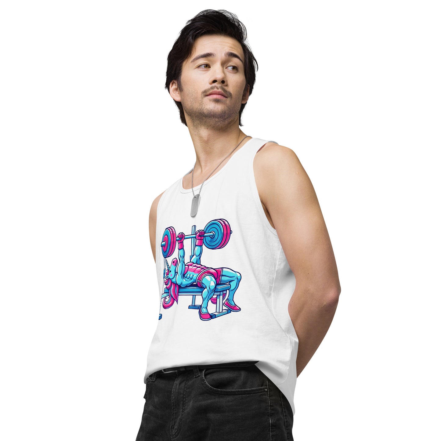 Benchpress Unicorn Tank Top