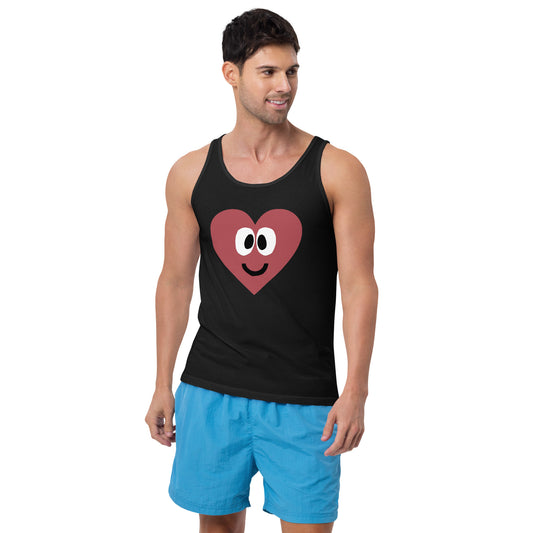 Heart Unisex Tank Top by #unicorntrends