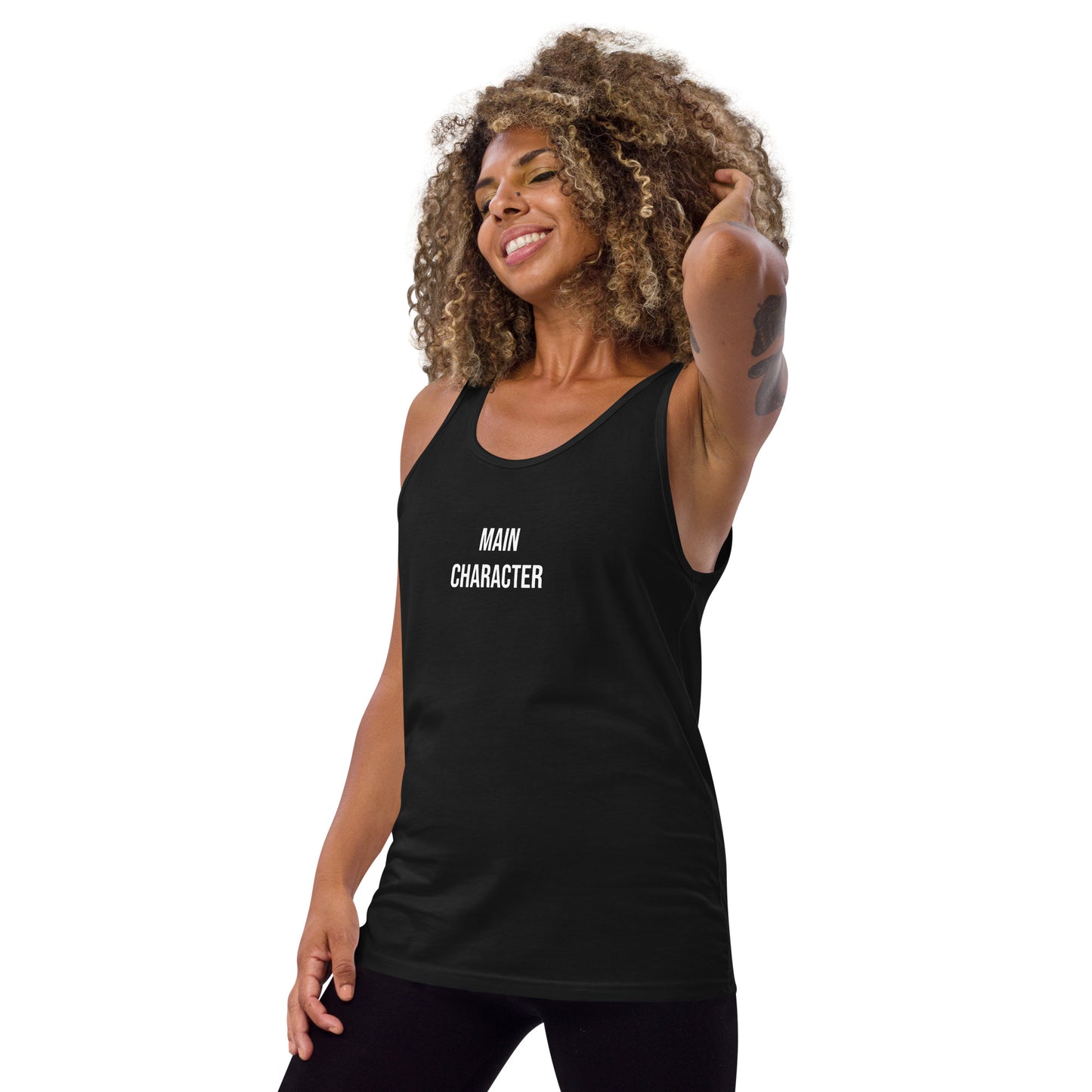 Main Character Unisex Tank Top by #unicorntrends