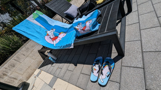 Pool Day Tote Bag by #unicorntrends