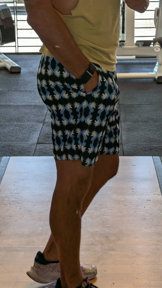 Sovereign's Logo Queen's Mesh Shorts