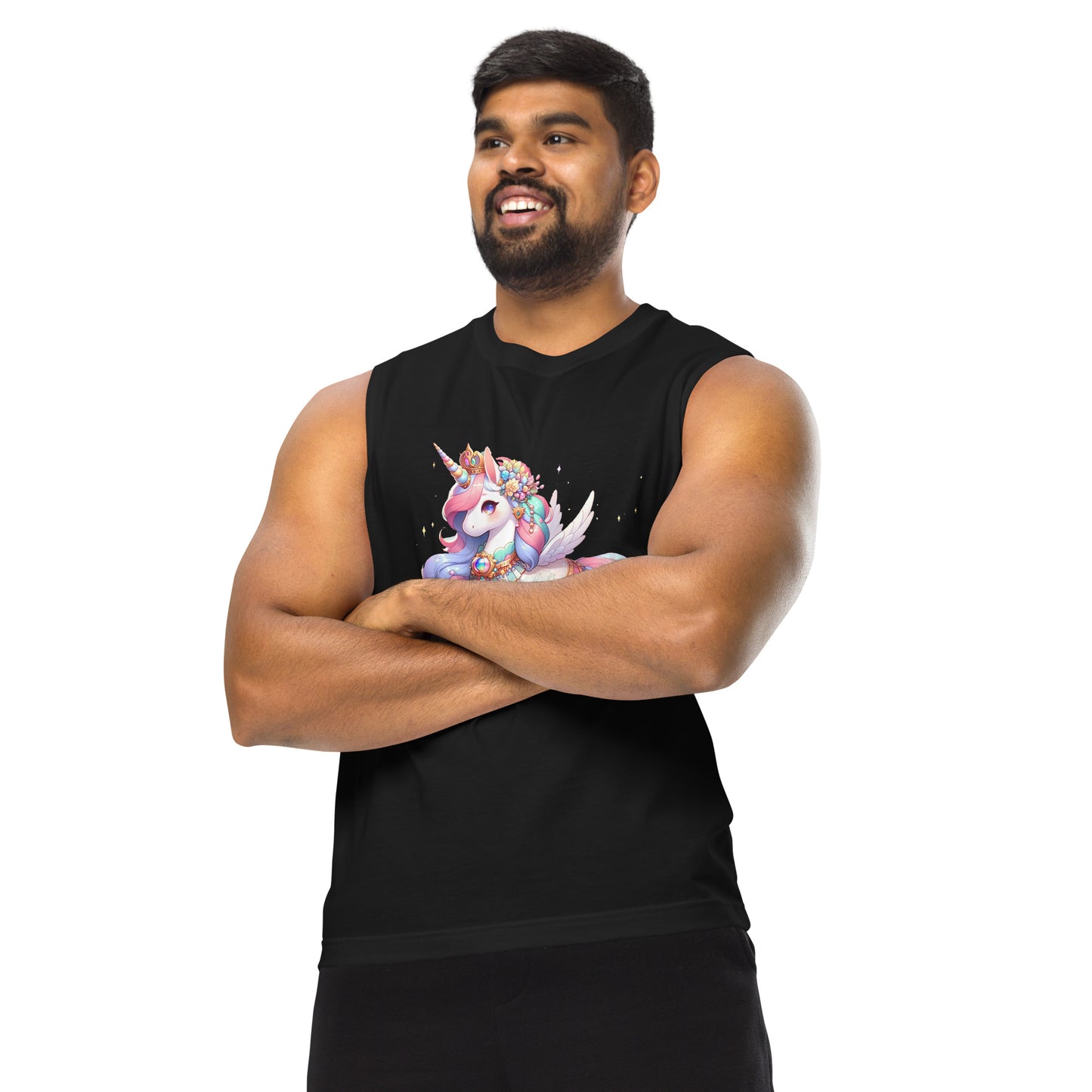Unicorn Princess Muscle Shirt by #unicorntrends