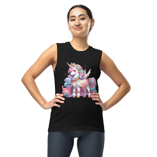 Unicorn Princess Muscle Shirt by #unicorntrends