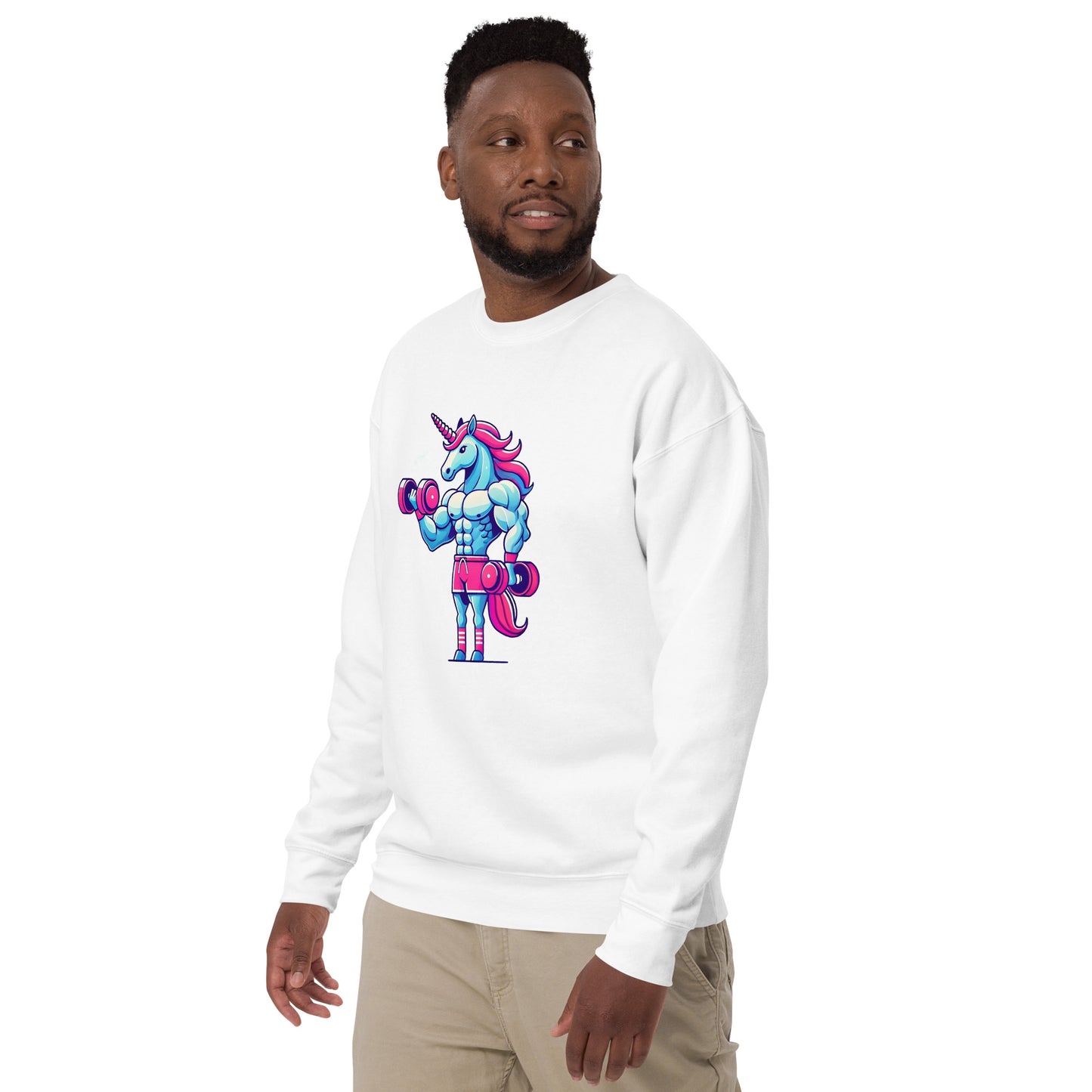 Bicep Curl Cut Off Sweatshirt