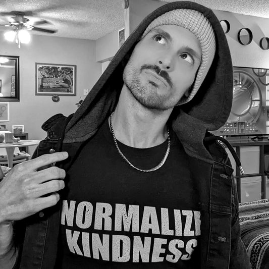 Normalize Kindness Short-Sleeve Unisex T-Shirt by #unicorntrends