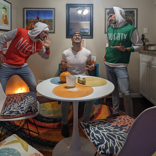 Naughty Unisex Hoodie by #unicorntrends