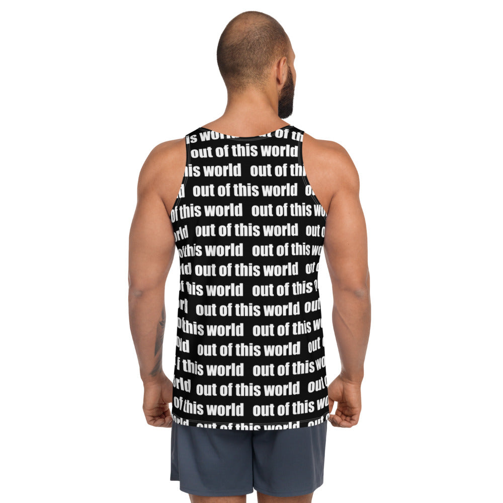 Out of This World Alien Unisex Tank Top by #unicorntrends