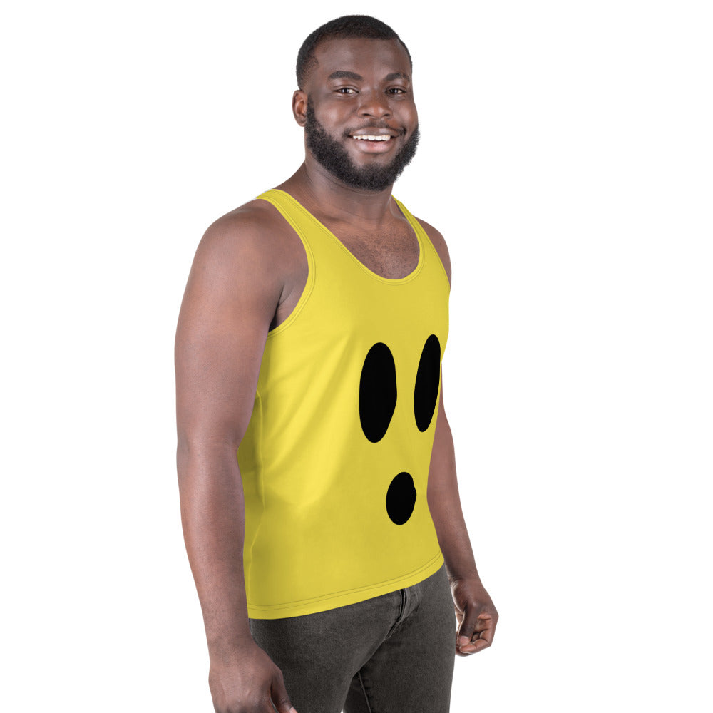 Surprised Unisex Tank Top by #unicorntrends