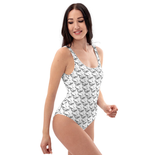 Hugs One-Piece Swimsuit by #unicorntrends