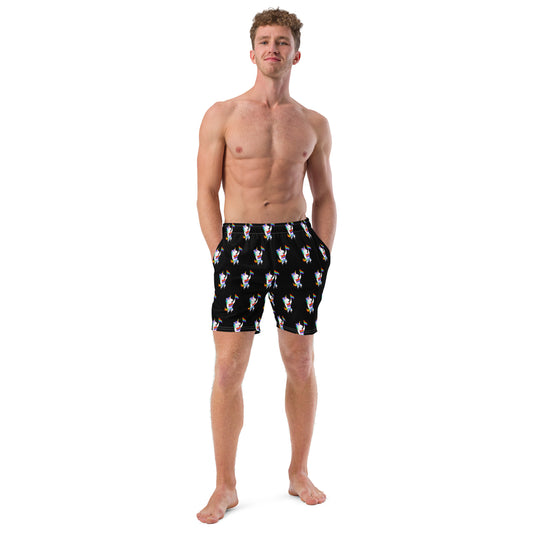 Unicorn Pride Men's Swim Trunks by Sovereign