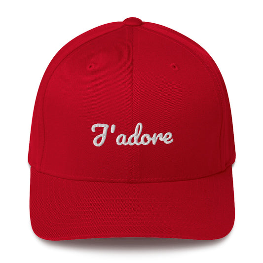 J'adore Structured Twill Cap by #unicorntrends