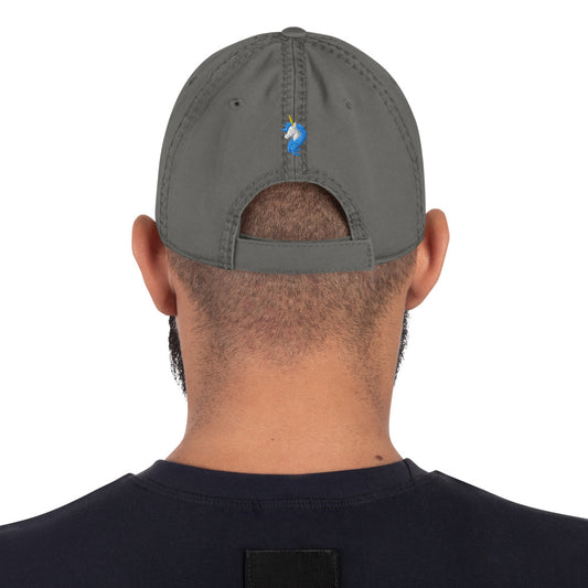 Nerd Distressed Dad Hat by #unicorntrends