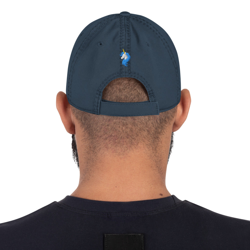 Banana Distressed Dad Hat by #unicorntrends