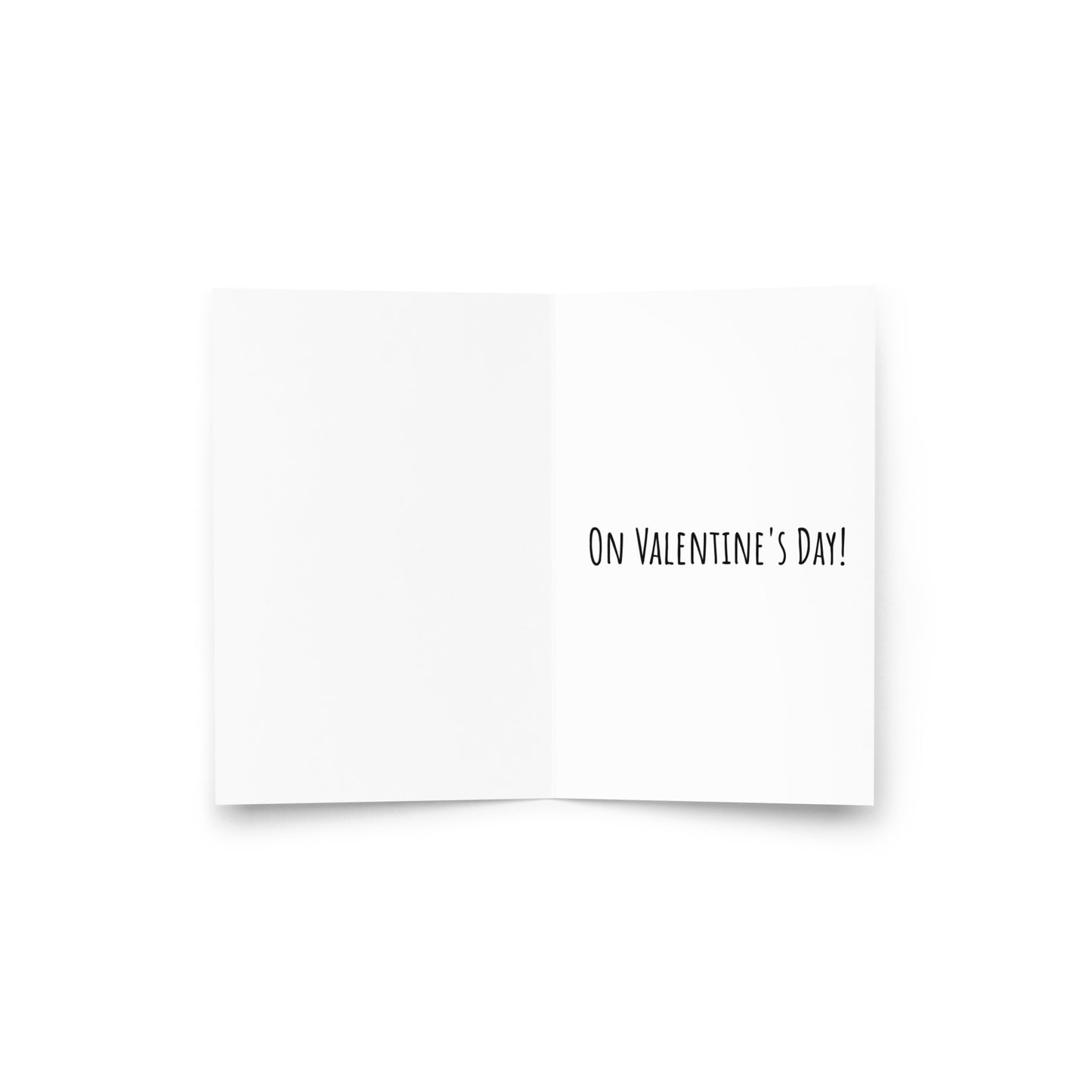 Valentine's Kisses Greeting Card by #unicorntrends