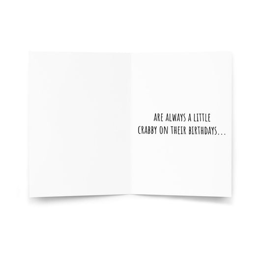 Unicorn Cancer Zodiac Greeting Card by #unicorntrends