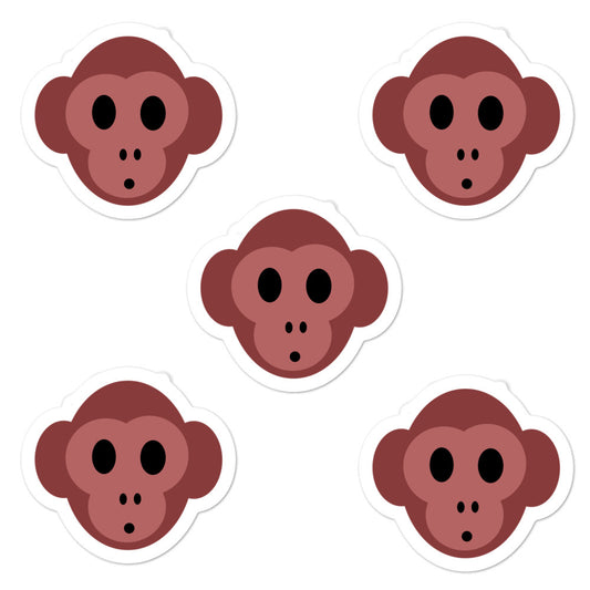Monkey Sticker Set by #unicorntrends