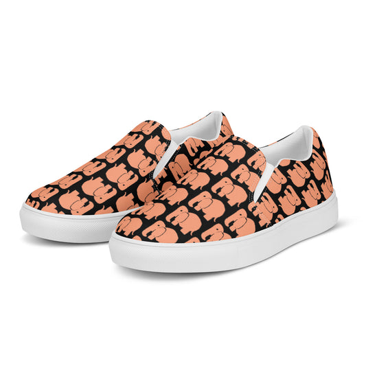 Elphant in the Room Men’s Slip-on Canvas Shoes by #unicorntrends