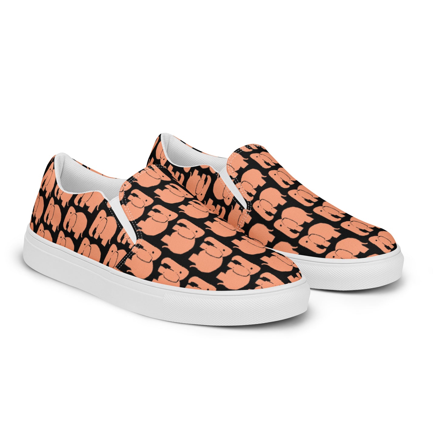 Elphant in the Room Men’s Slip-on Canvas Shoes by #unicorntrends