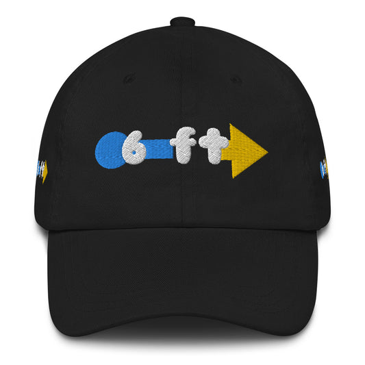 Social Distancing 6ft Radius Dad Cap