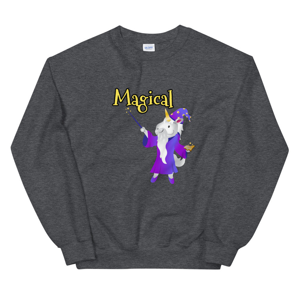 Magical Unicorn Wizard Sweat Shirt by Sovereign