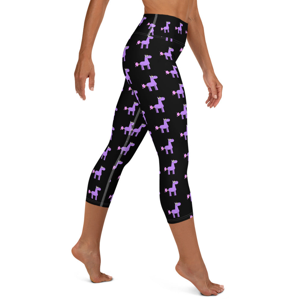 Happy Accidents Yoga Capri Leggings