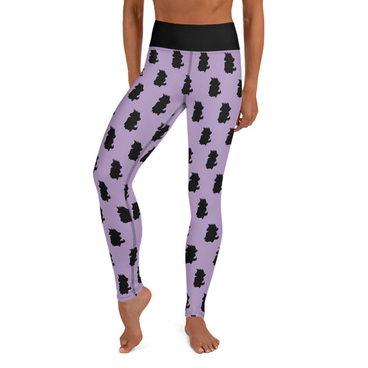 Unicorn Queen Yoga Leggings by Sovereign