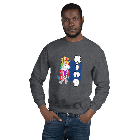 King Unicorn Sweatshirt by Sovereign