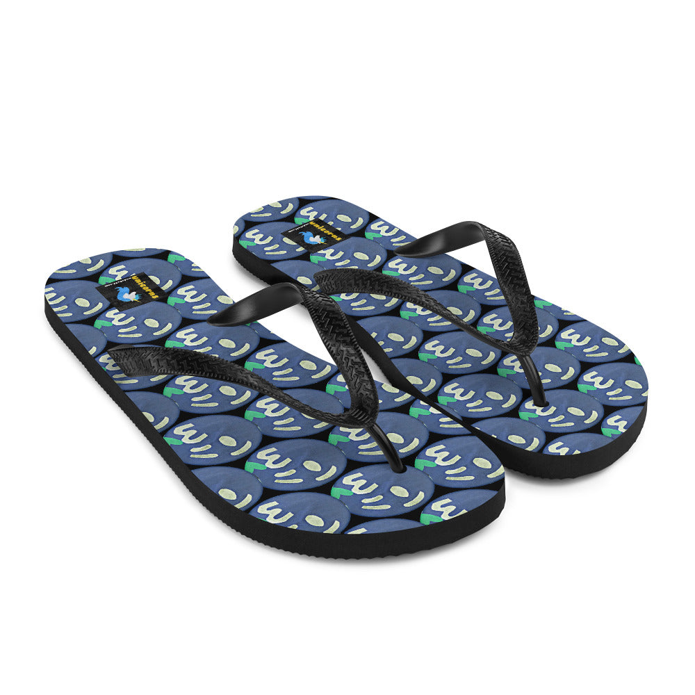 The Opposite of This Emoji Flip-Flops