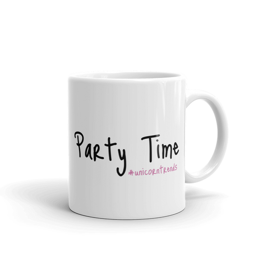 Basic Party Time Unicorn Mug by #unicorntrends