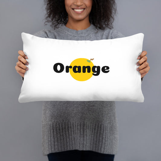 Things that Rhyme with Orange Pillow