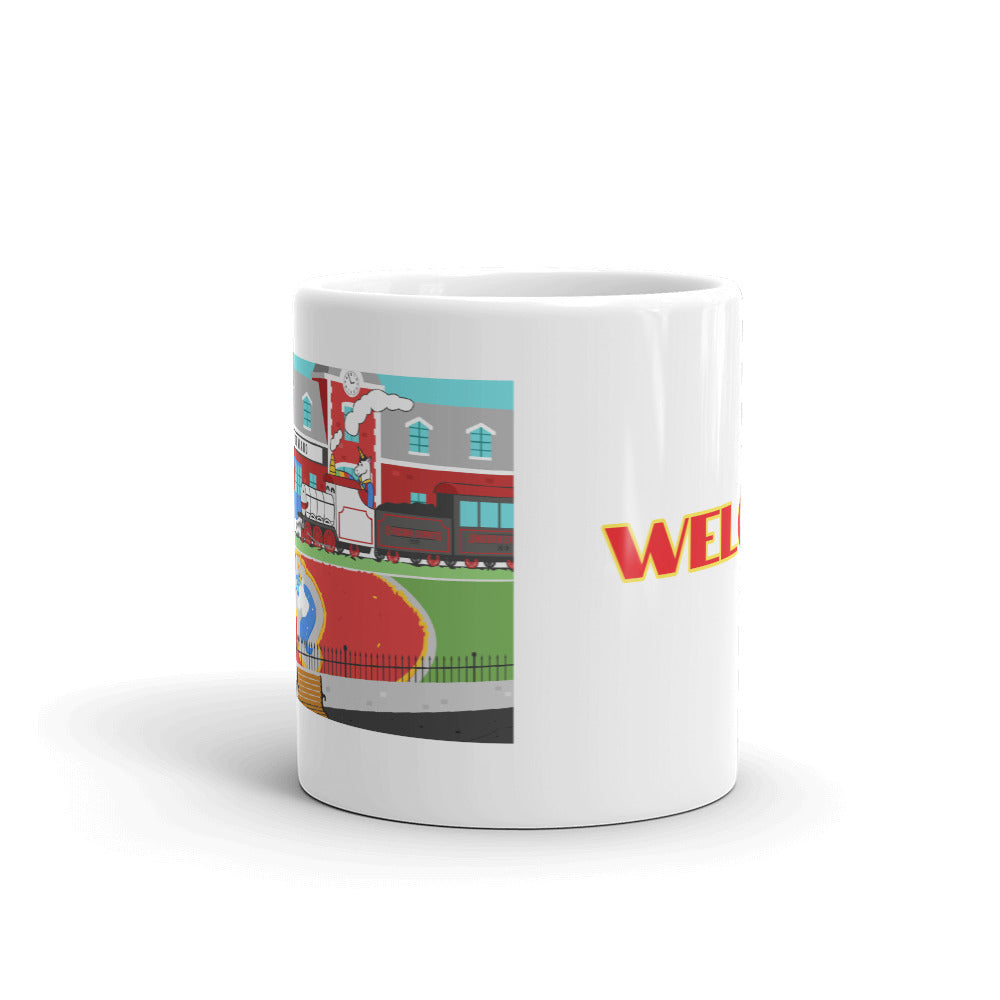 Unicornland Welcome Mug by #unicorntrends