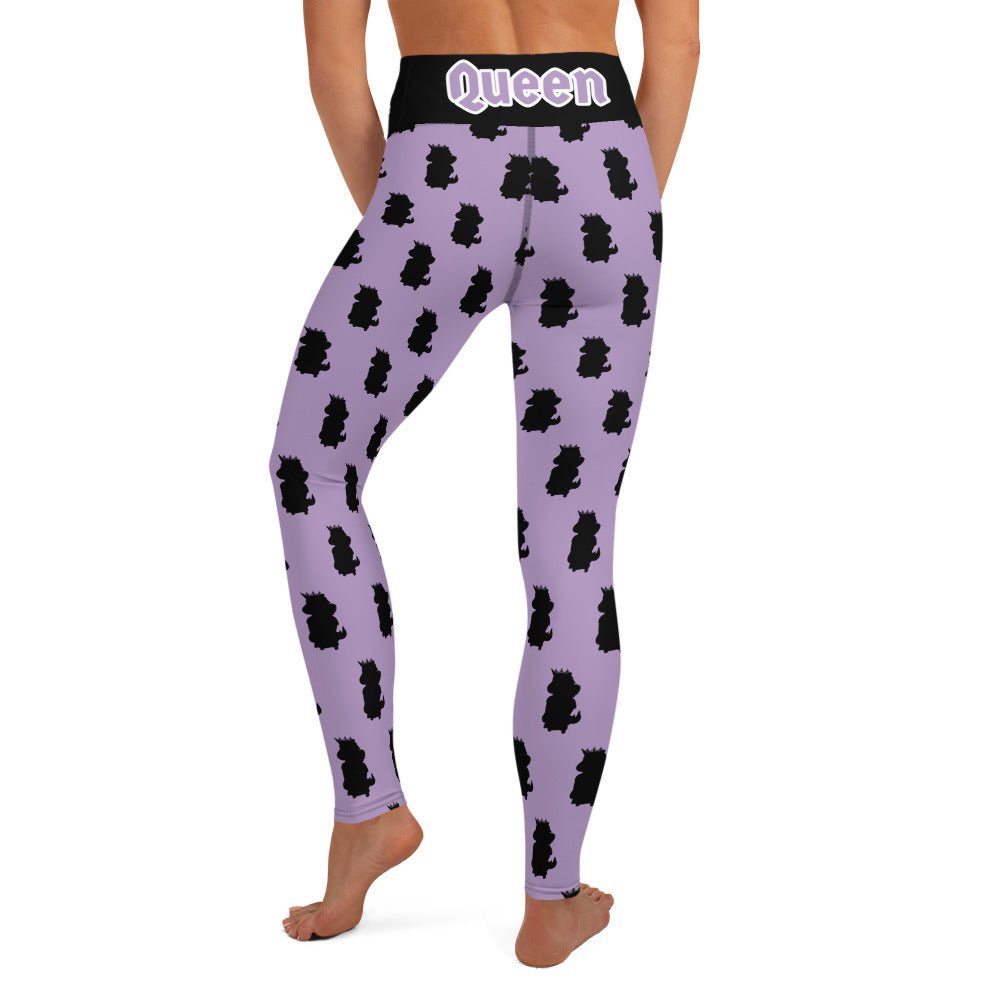 Unicorn Queen Yoga Leggings by Sovereign