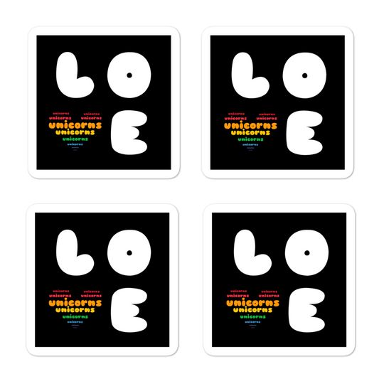 Sovereign Love For Unicorns Stickers