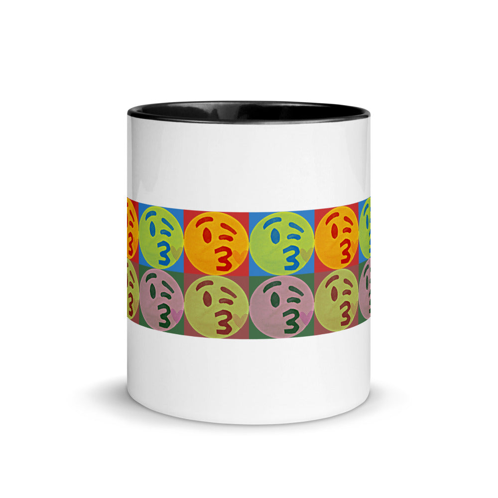 Kissy Face Pop Art Mug by #unicorntrends