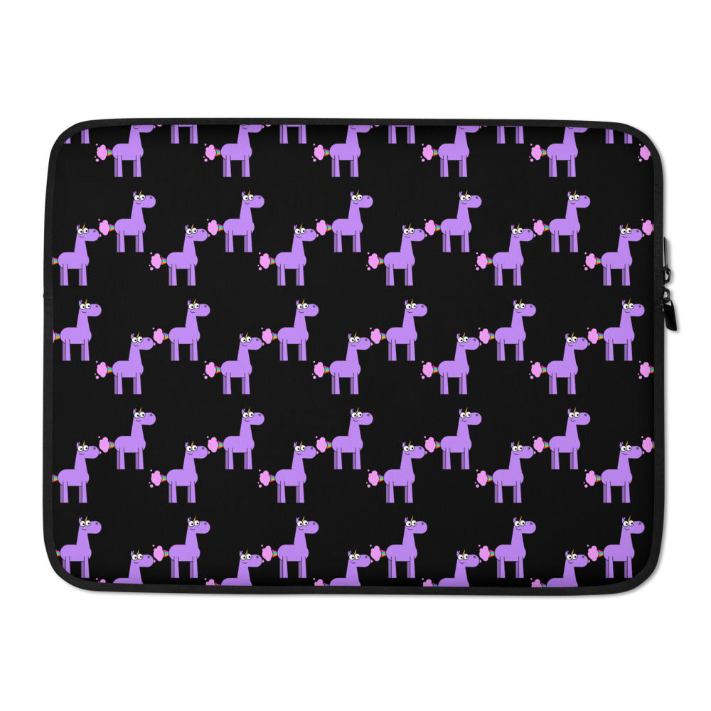 Unicorn Farts Laptop Sleeve by Be a Unicorn