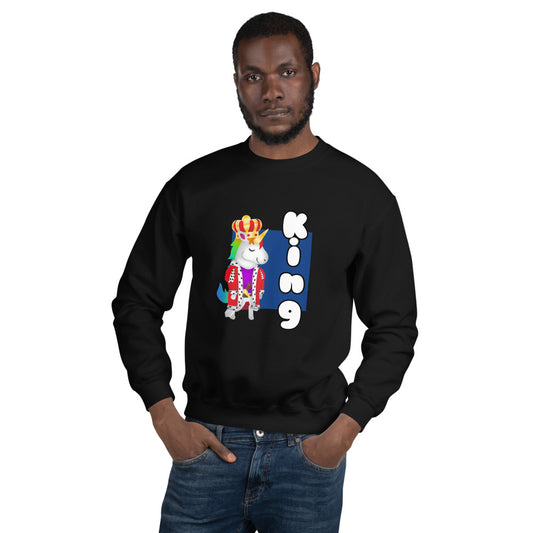 King Unicorn Sweatshirt by Sovereign
