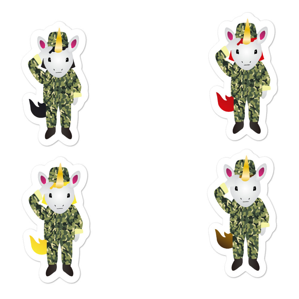 Military Unicorn Sticker Set by Sovereign