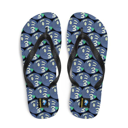 The Opposite of This Emoji Flip-Flops