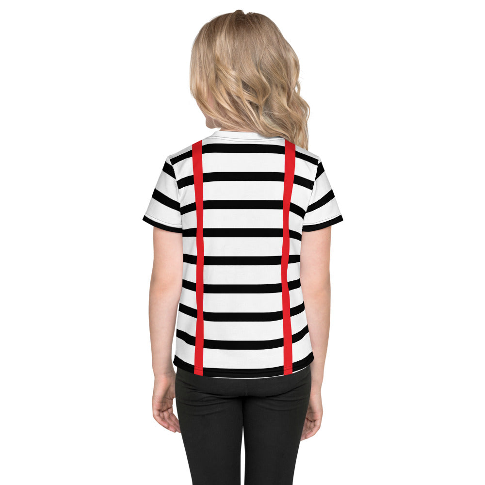 Mime Unicorn Kids T-Shirt by Sovereign