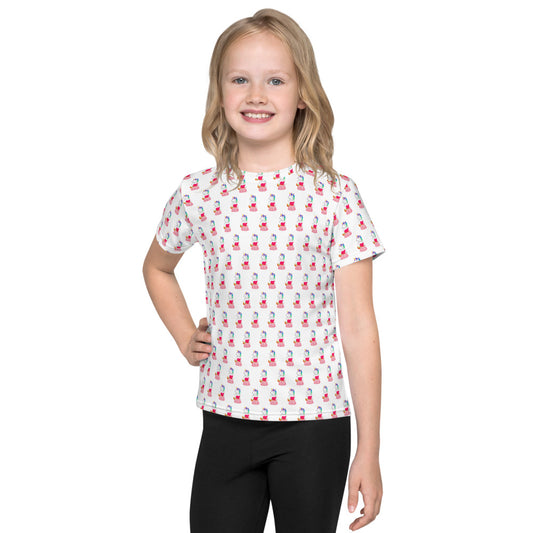 Unicorn Princess Kids All Over T-Shirt by Sovereign