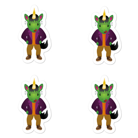 Sovereign Frankenstein's Monster Unicorn Sticker