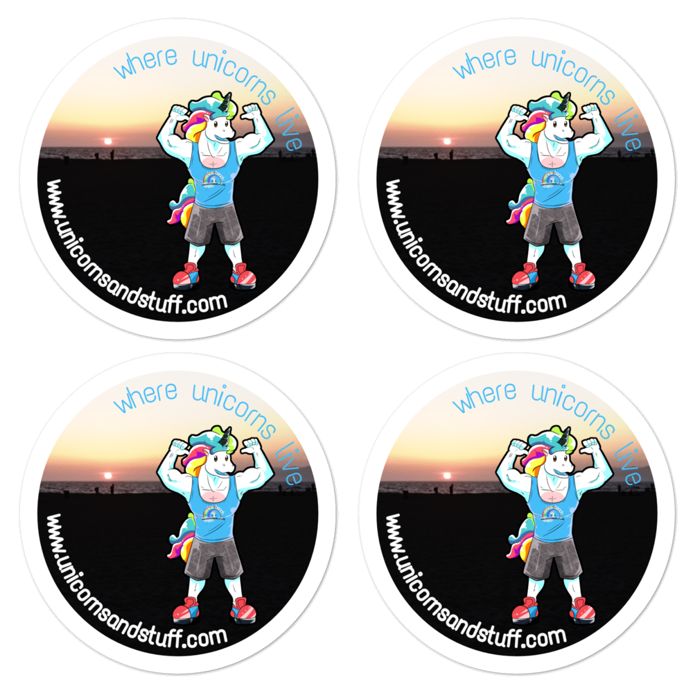 #unicorntrends Where Unicorns Live Stickers